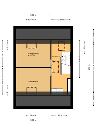 Floorplan - Valetaweg 94, 1326 MD Almere