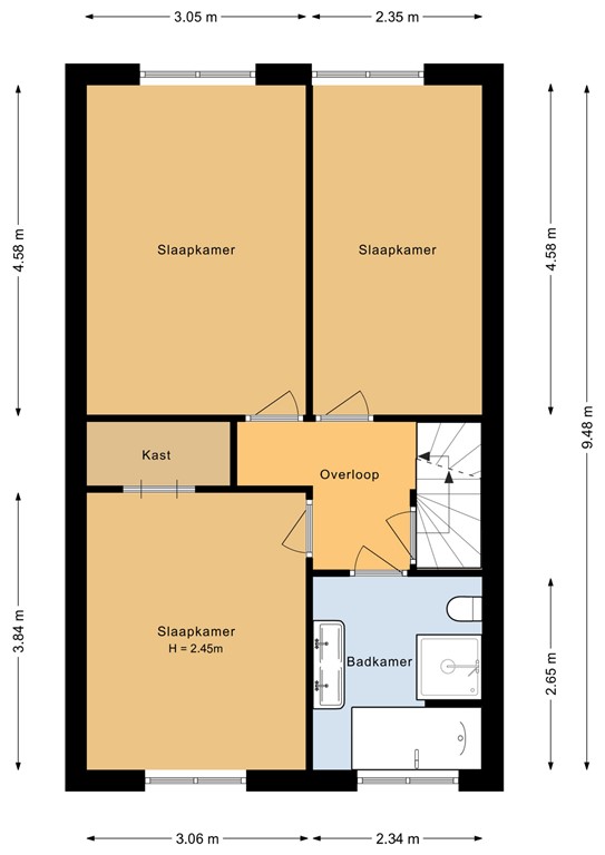 mediumsize floorplan