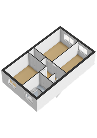 Floorplan - Parkwijklaan 87, 1326 DR Almere