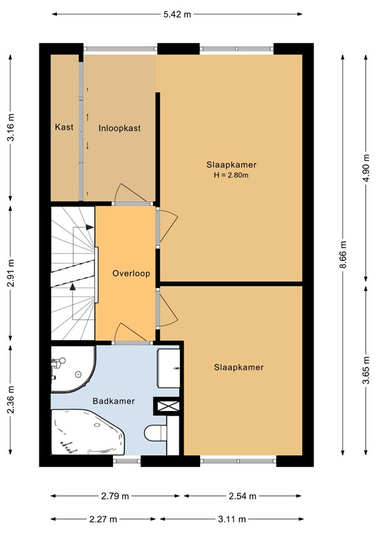 mediumsize floorplan