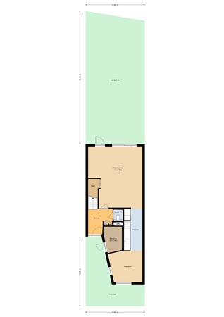 Floorplan - Hendrik IJzerbrootlaan 15, 1336 LH Almere