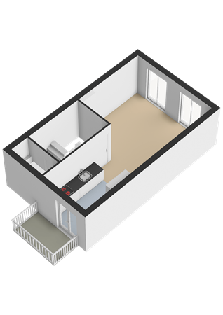 Floorplan - Obelixstraat 37, 1336 MN Almere