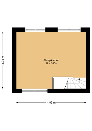Floorplan - Laan der V.O.C. 224, 1335 RX Almere