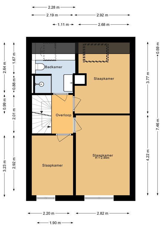 mediumsize floorplan