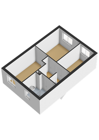Floorplan - Poldermolenweg 153, 1333 BB Almere
