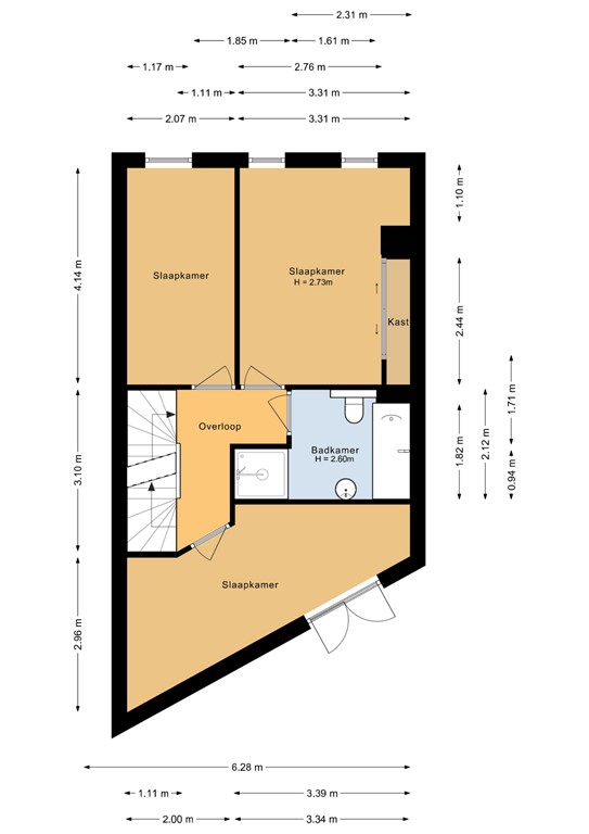 mediumsize floorplan