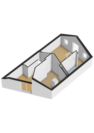 Floorplan - Dick Bosstraat 177, 1336 CZ Almere