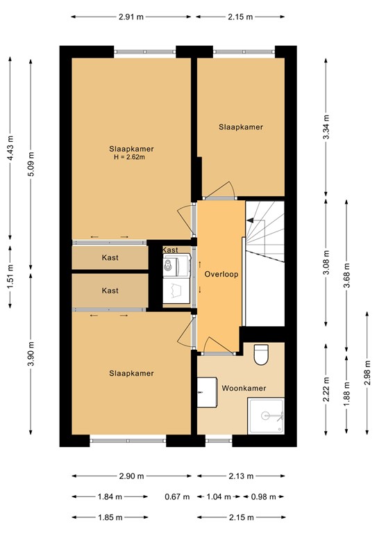 mediumsize floorplan