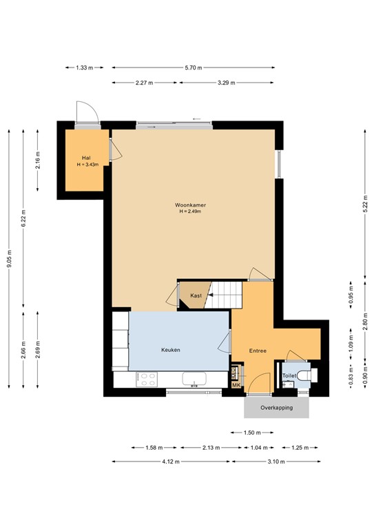 mediumsize floorplan