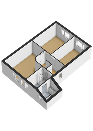 Floorplan - Schönbergweg 31, 1323 GR Almere