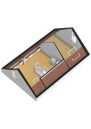 Floorplan - Schönbergweg 31, 1323 GR Almere