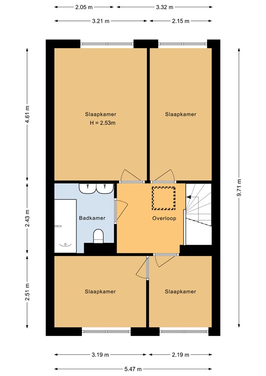 mediumsize floorplan