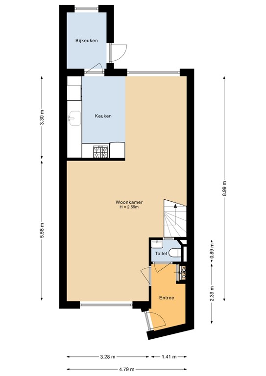 mediumsize floorplan