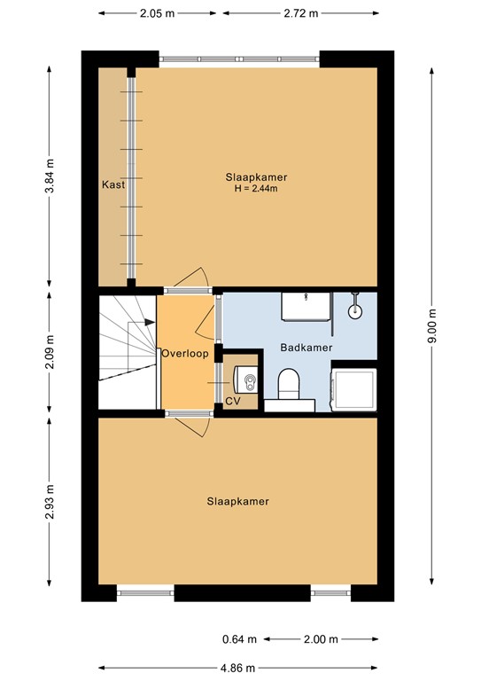 mediumsize floorplan