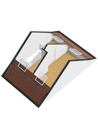 Floorplan - Hendrik IJzerbrootlaan 15, 1336 LH Almere