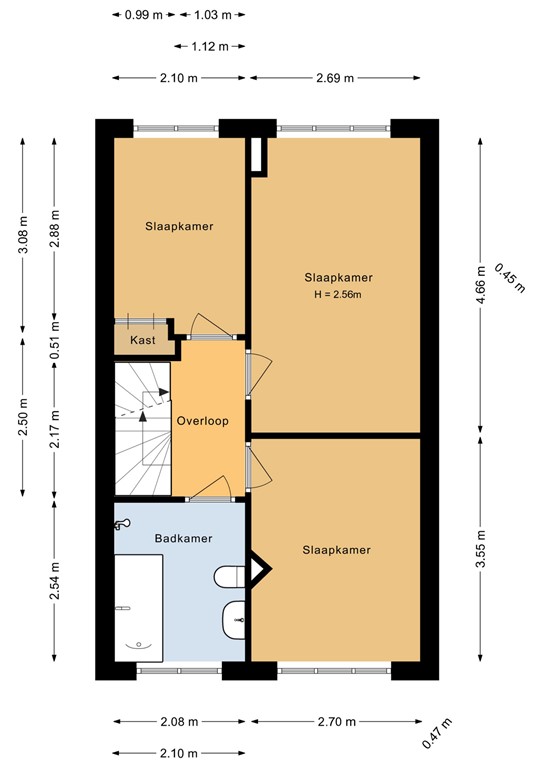 mediumsize floorplan
