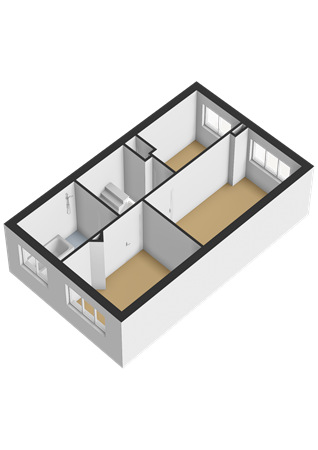 Floorplan - Julistraat 75, 1335 DG Almere