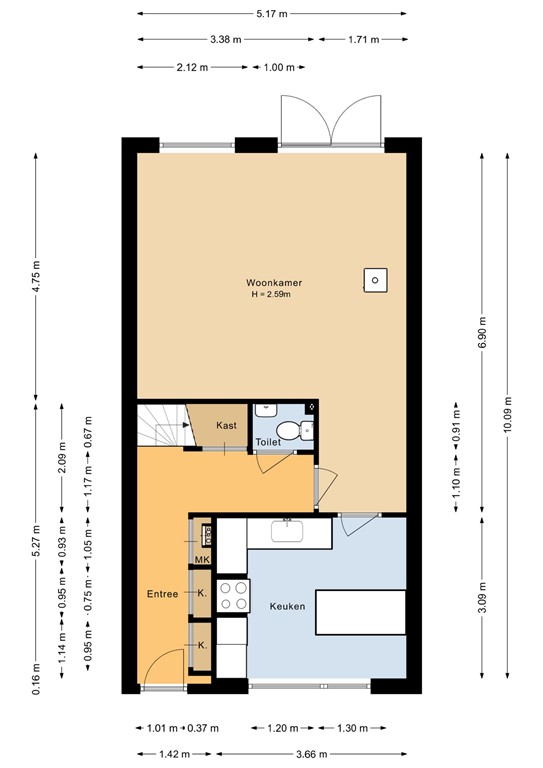 mediumsize floorplan