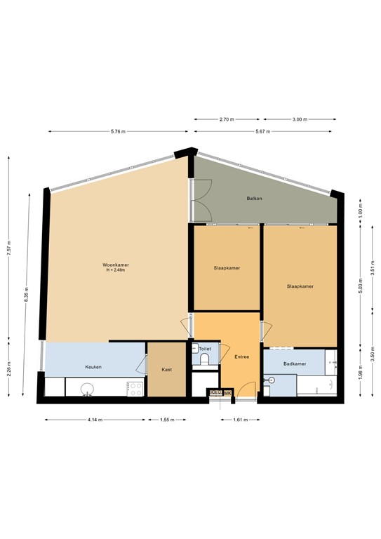 mediumsize floorplan