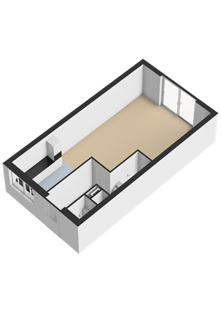 Floorplan - Gustav Hertzstraat 36, 1341 BN Almere