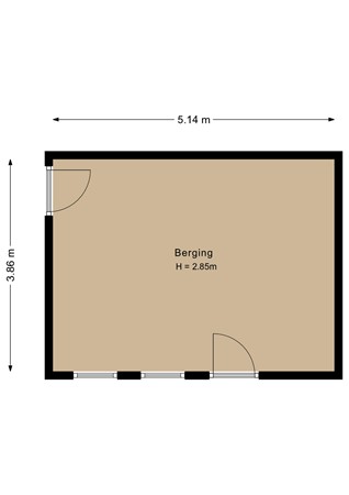Floorplan - Houttuin 31, 1602 HC Enkhuizen
