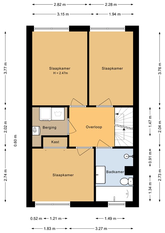 mediumsize floorplan