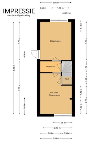 Floorplan - Houttuin 31, 1602 HC Enkhuizen