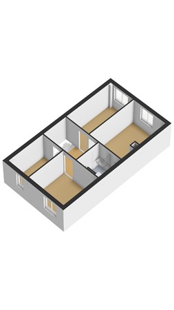 Floorplan - Deurnestraat 20, 1324 XA Almere