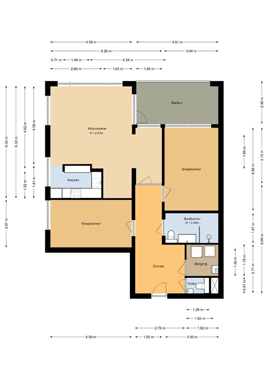 mediumsize floorplan