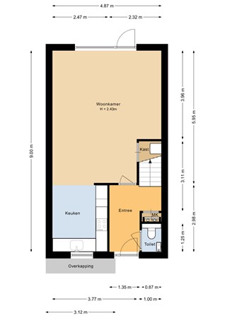 Medium property photo - Jan van Goyenstraat 96, 1318 RG Almere