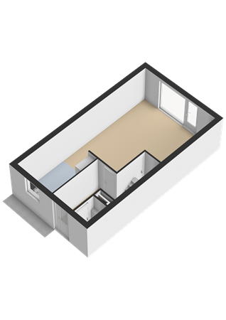 Floorplan - Jan van Goyenstraat 96, 1318 RG Almere