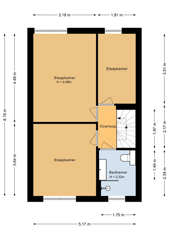 mediumsize floorplan