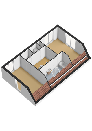 Floorplan - Trinidadstraat 13, 1339 MG Almere