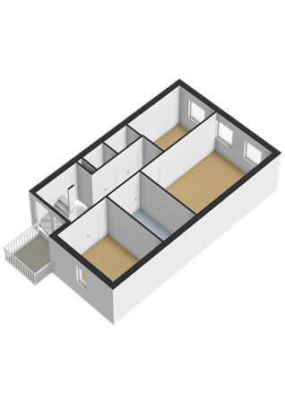 Floorplan - Hebridenstraat 70, 1339 SC Almere