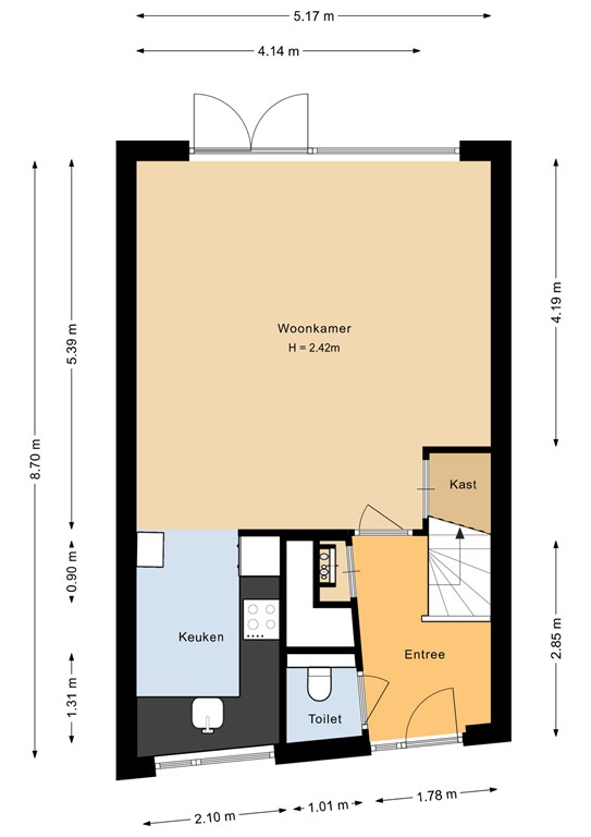 mediumsize floorplan