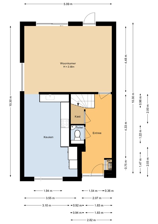 mediumsize floorplan