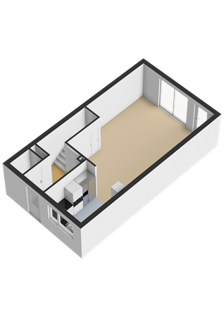 Floorplan - Lastdragerstraat 72, 1335 VD Almere