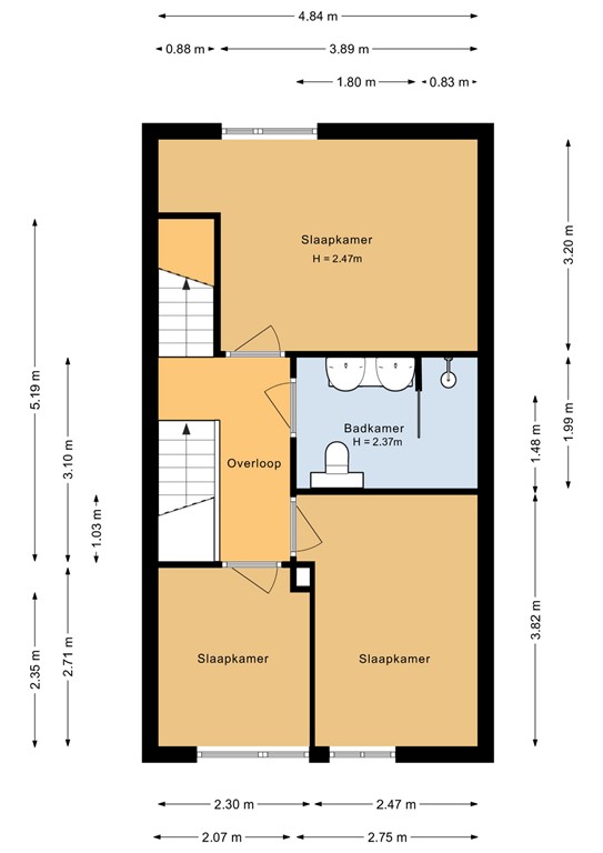 mediumsize floorplan