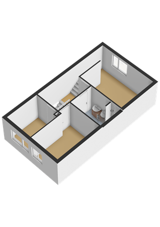 Floorplan - Lastdragerstraat 72, 1335 VD Almere