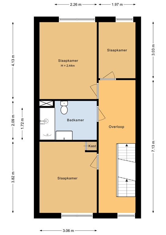 mediumsize floorplan