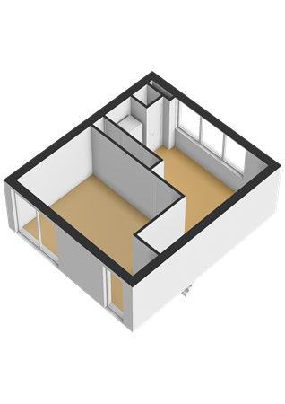 Floorplan - Lanzarotestraat 54, 1339 VB Almere