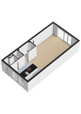 Floorplan - Het Penseel 30, 8253 ZE Dronten