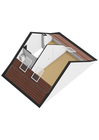 Floorplan - Het Penseel 30, 8253 ZE Dronten
