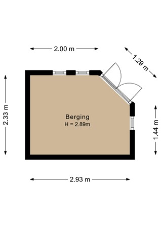 Floorplan - Marjoleinstraat 27, 1314 JP Almere