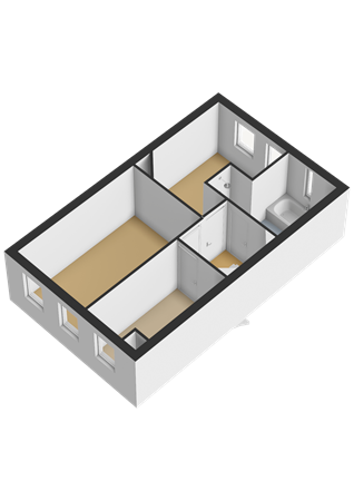 Floorplan - Rodinweg 137, 1328 RK Almere