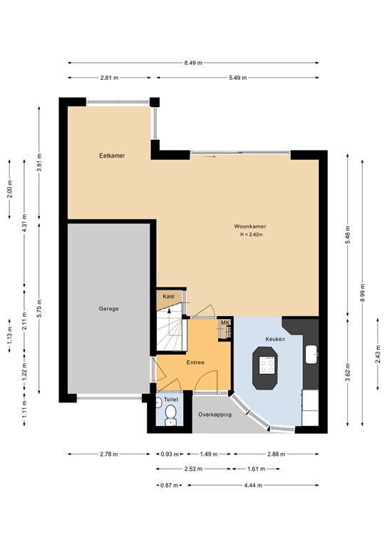 mediumsize floorplan