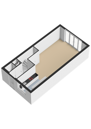 Floorplan - Robert Hofstadterstraat 7, 1341 ED Almere