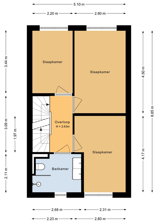 mediumsize floorplan