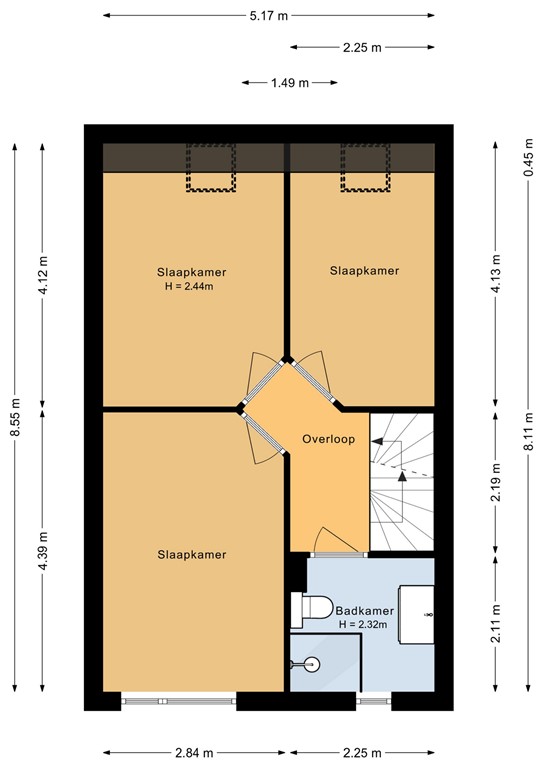 mediumsize floorplan