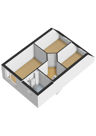 Floorplan - Truffautstraat 58, 1325 PT Almere